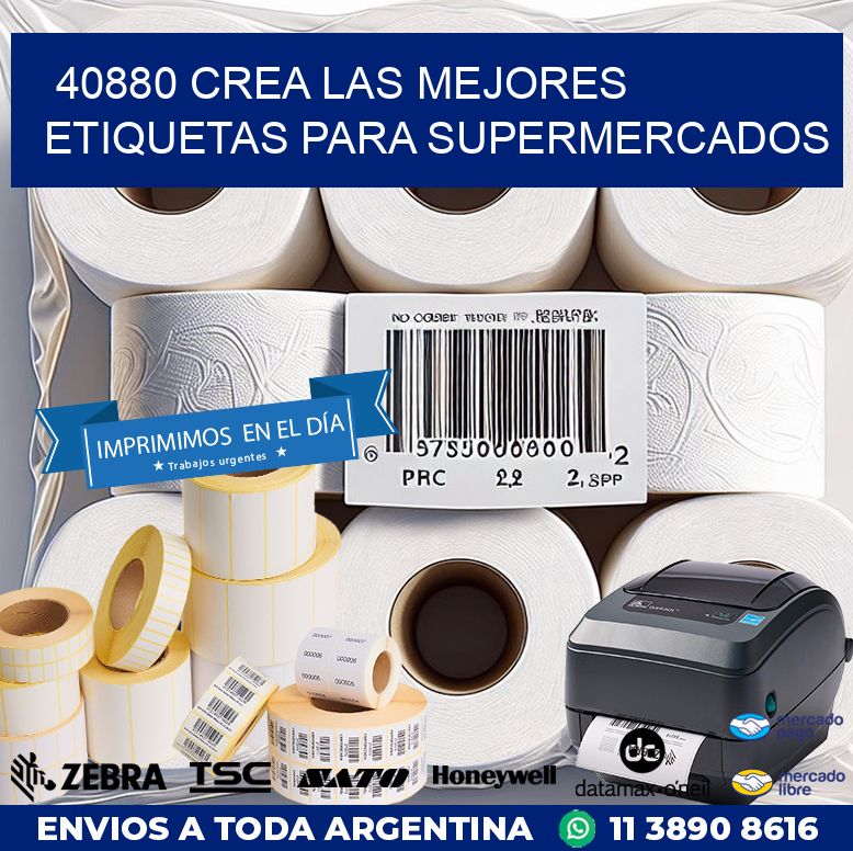 40880 CREA LAS MEJORES ETIQUETAS PARA SUPERMERCADOS