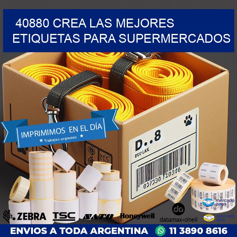 40880 CREA LAS MEJORES ETIQUETAS PARA SUPERMERCADOS
