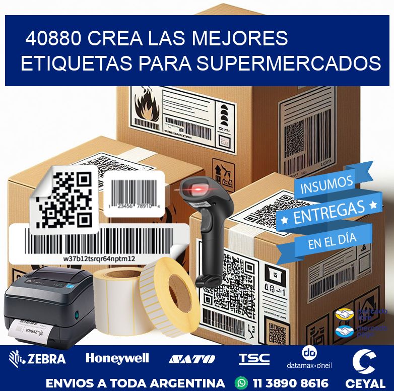40880 CREA LAS MEJORES ETIQUETAS PARA SUPERMERCADOS