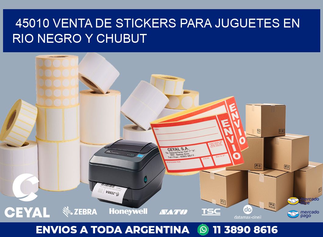 45010 VENTA DE STICKERS PARA JUGUETES EN RIO NEGRO Y CHUBUT