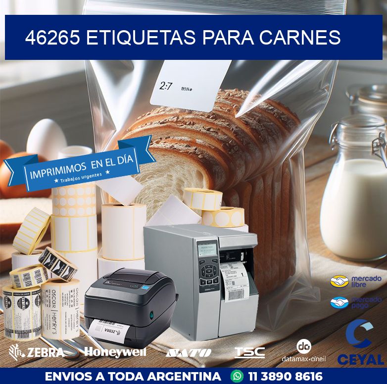 46265 ETIQUETAS PARA CARNES