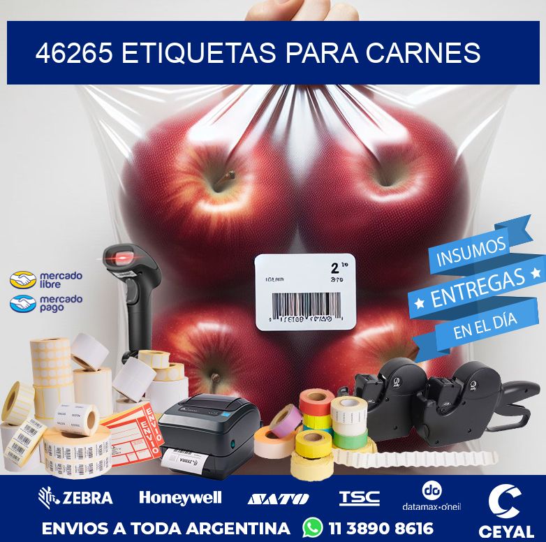 46265 ETIQUETAS PARA CARNES