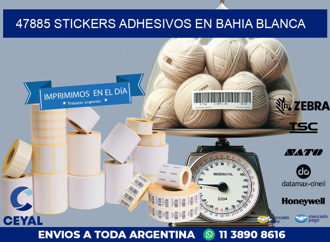 47885 STICKERS ADHESIVOS EN BAHIA BLANCA