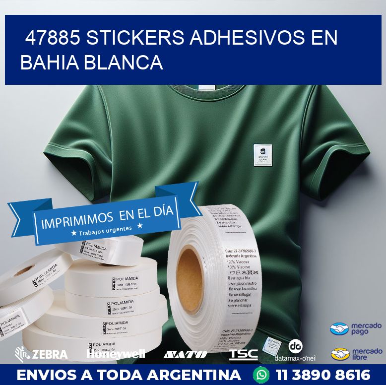 47885 STICKERS ADHESIVOS EN BAHIA BLANCA