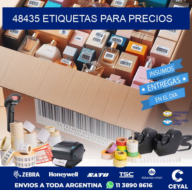 48435 ETIQUETAS PARA PRECIOS
