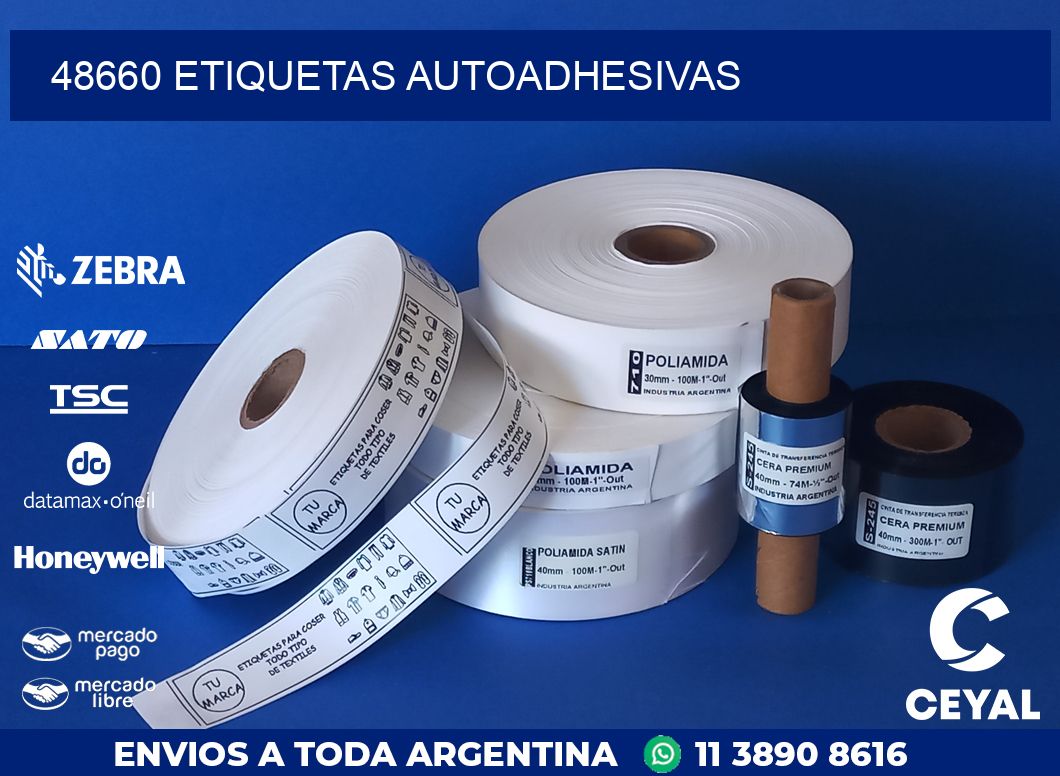48660 ETIQUETAS AUTOADHESIVAS