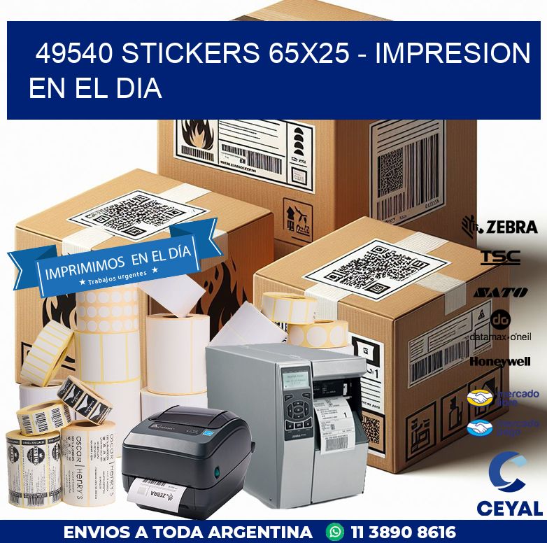49540 STICKERS 65×25 – IMPRESION EN EL DIA