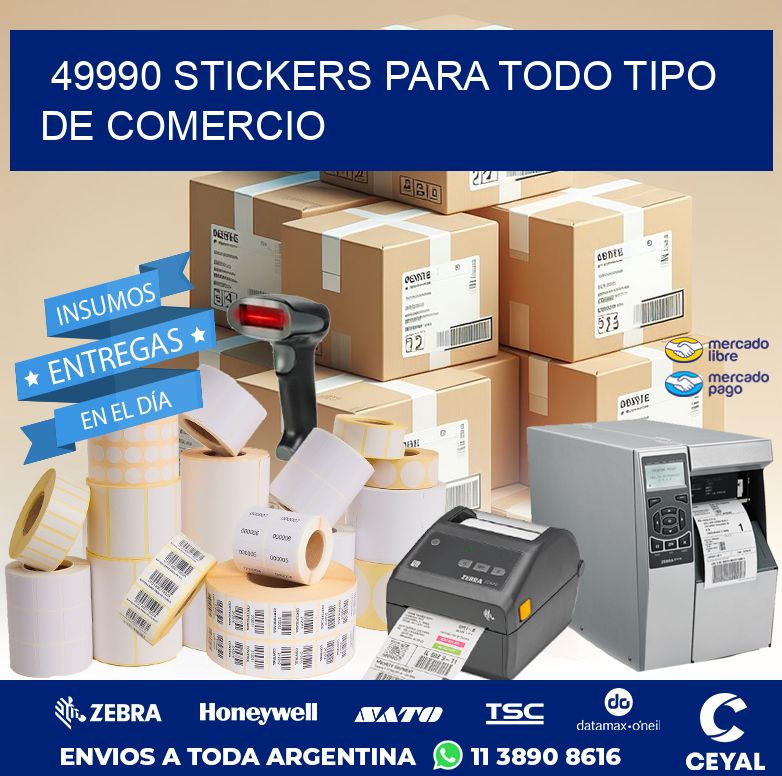 49990 STICKERS PARA TODO TIPO DE COMERCIO
