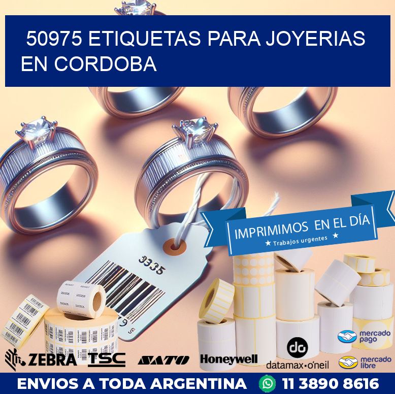 50975 ETIQUETAS PARA JOYERIAS EN CORDOBA