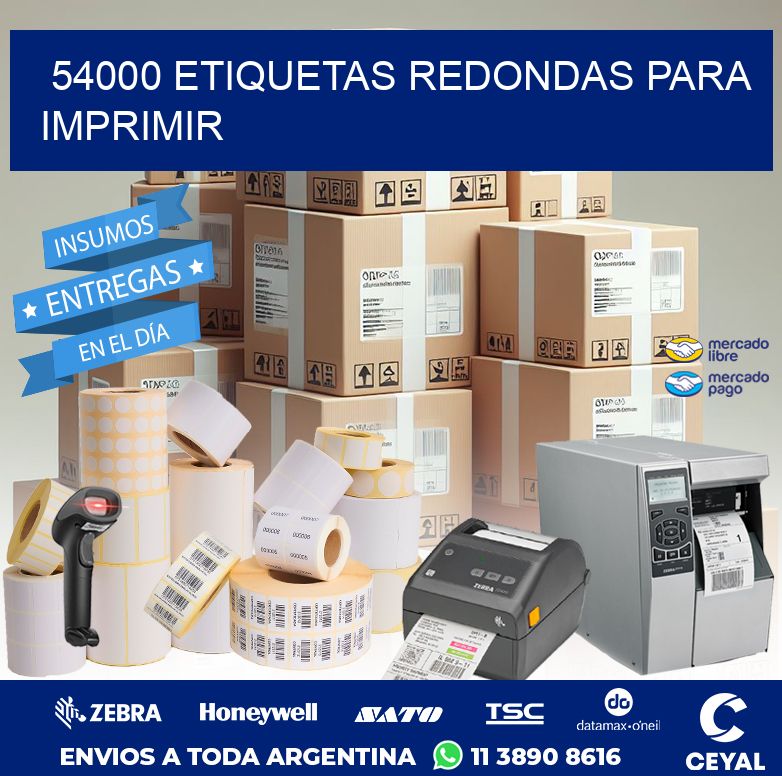 54000 ETIQUETAS REDONDAS PARA IMPRIMIR