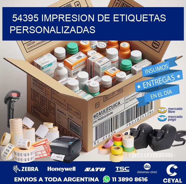 54395 IMPRESION DE ETIQUETAS PERSONALIZADAS