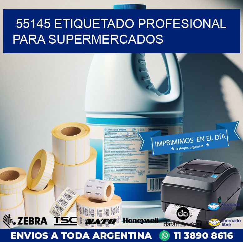 55145 ETIQUETADO PROFESIONAL PARA SUPERMERCADOS