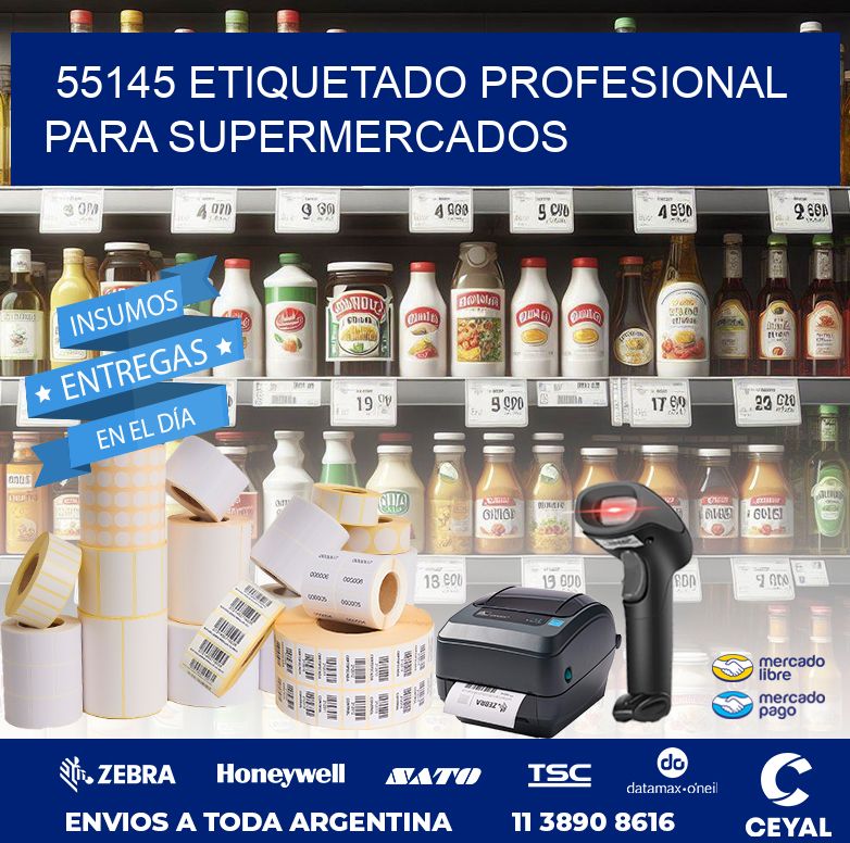 55145 ETIQUETADO PROFESIONAL PARA SUPERMERCADOS