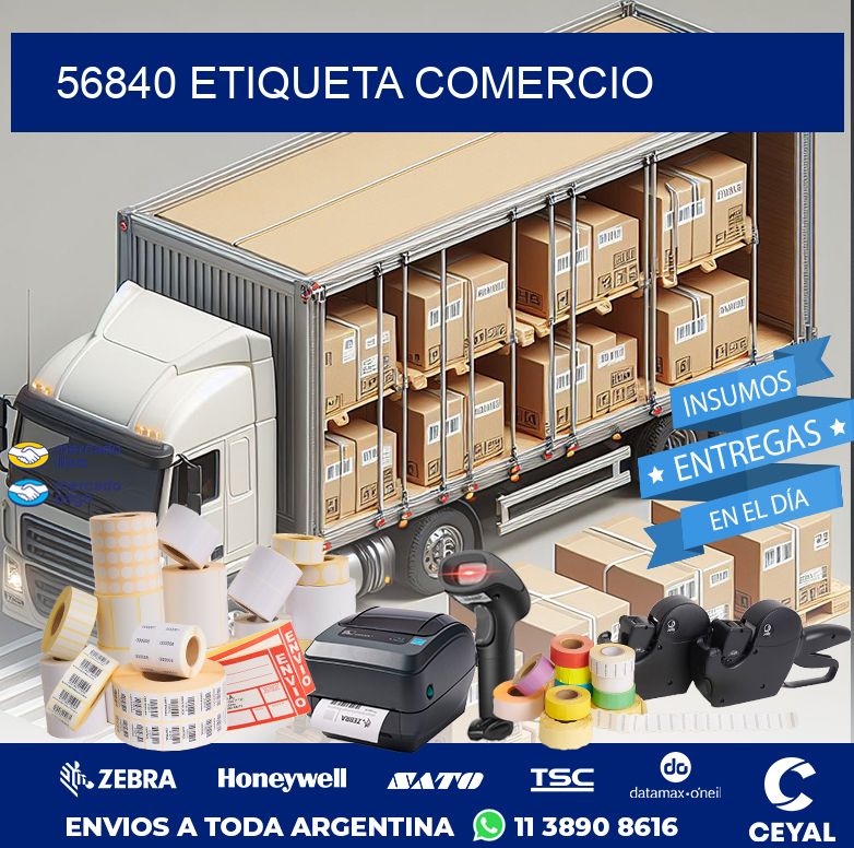 56840 ETIQUETA COMERCIO