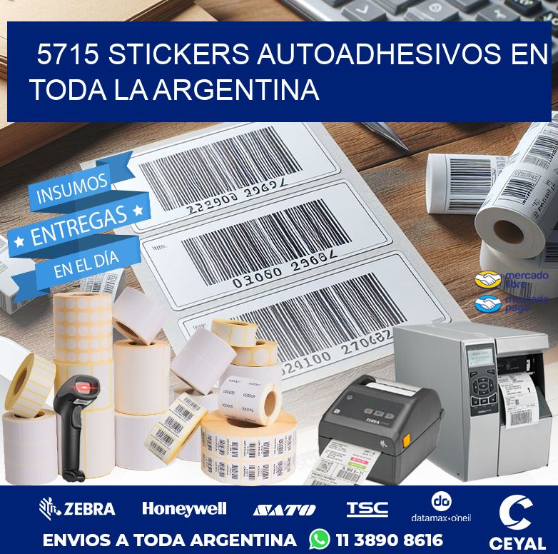 5715 STICKERS AUTOADHESIVOS EN TODA LA ARGENTINA
