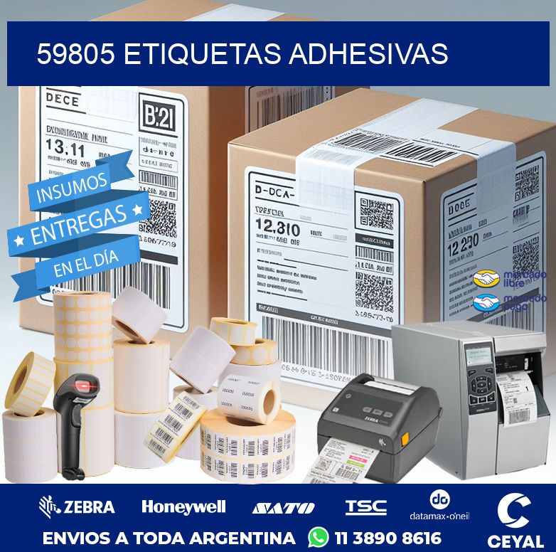 59805 ETIQUETAS ADHESIVAS