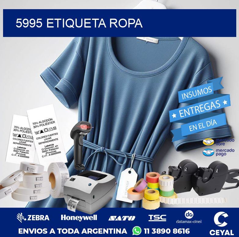 5995 ETIQUETA ROPA