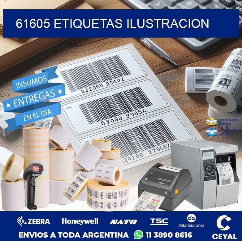 61605 ETIQUETAS ILUSTRACION