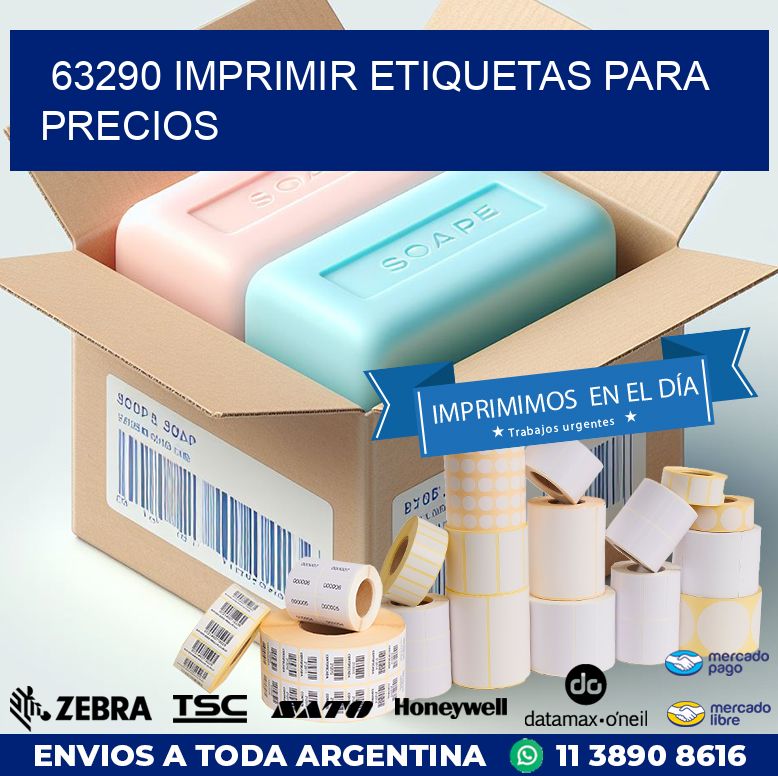 63290 IMPRIMIR ETIQUETAS PARA PRECIOS