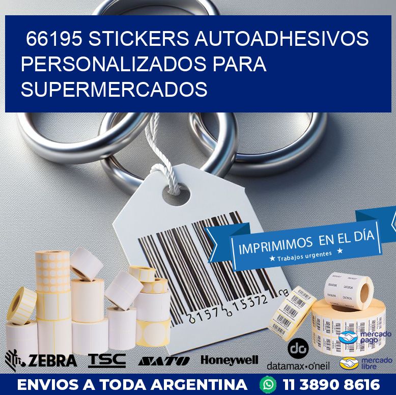 66195 STICKERS AUTOADHESIVOS PERSONALIZADOS PARA SUPERMERCADOS