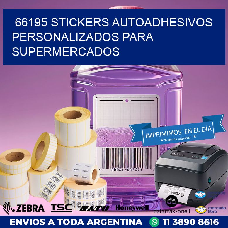 66195 STICKERS AUTOADHESIVOS PERSONALIZADOS PARA SUPERMERCADOS