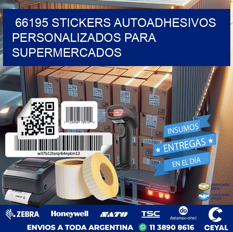66195 STICKERS AUTOADHESIVOS PERSONALIZADOS PARA SUPERMERCADOS