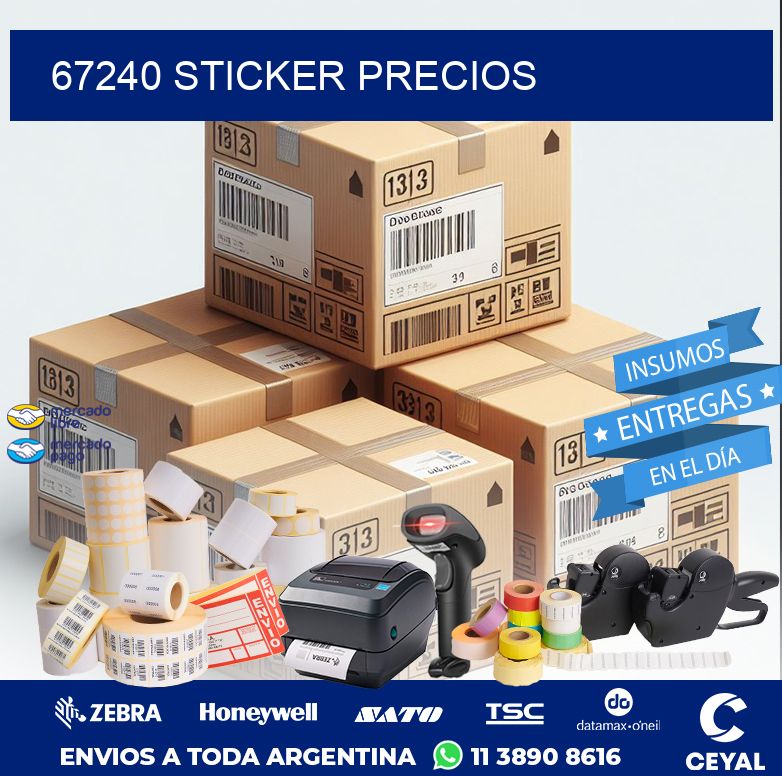 67240 STICKER PRECIOS