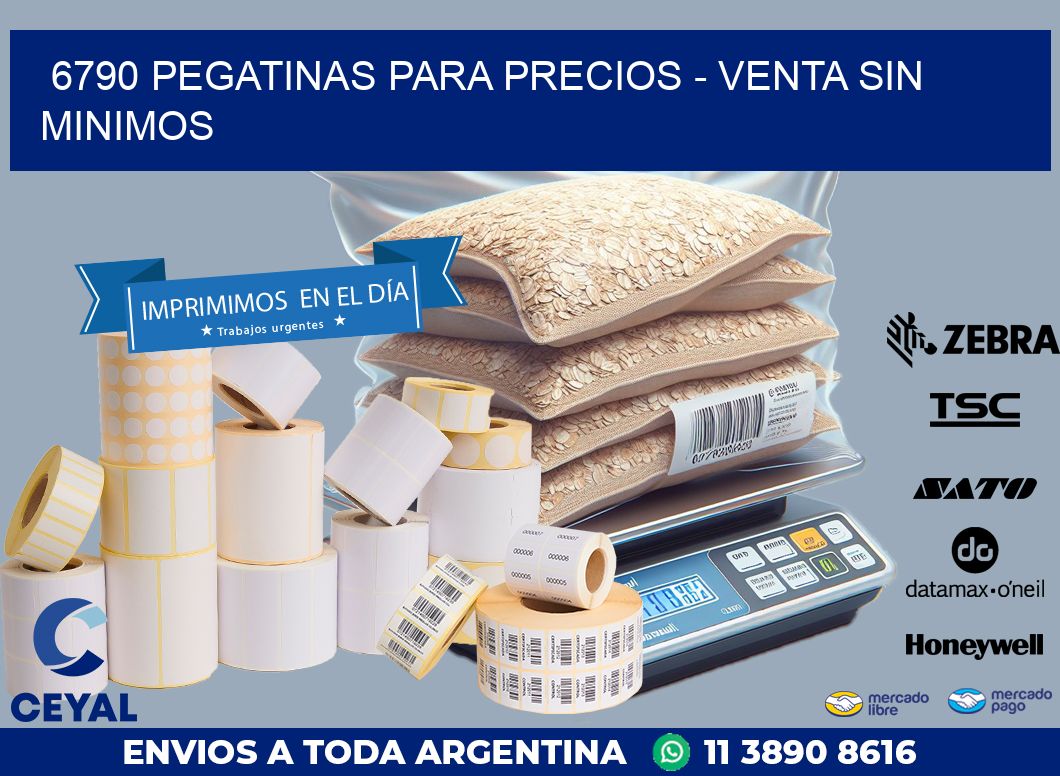 6790 PEGATINAS PARA PRECIOS – VENTA SIN MINIMOS