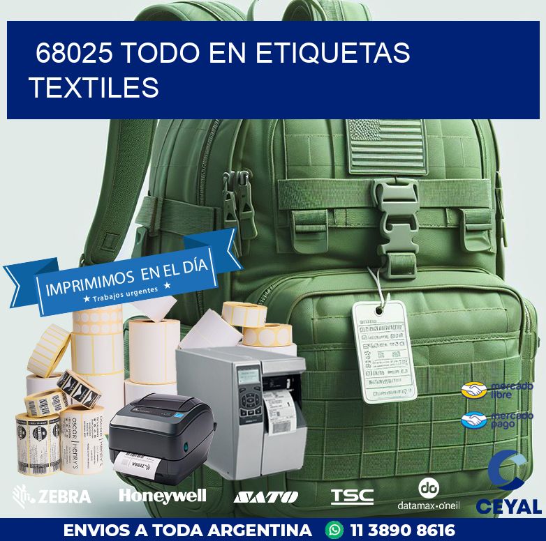 68025 TODO EN ETIQUETAS TEXTILES
