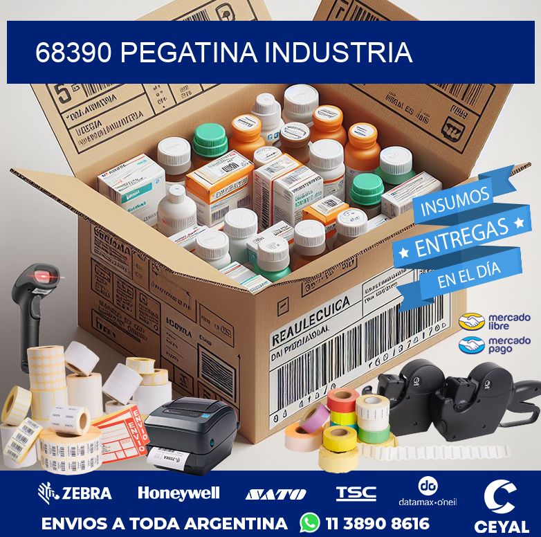 68390 PEGATINA INDUSTRIA
