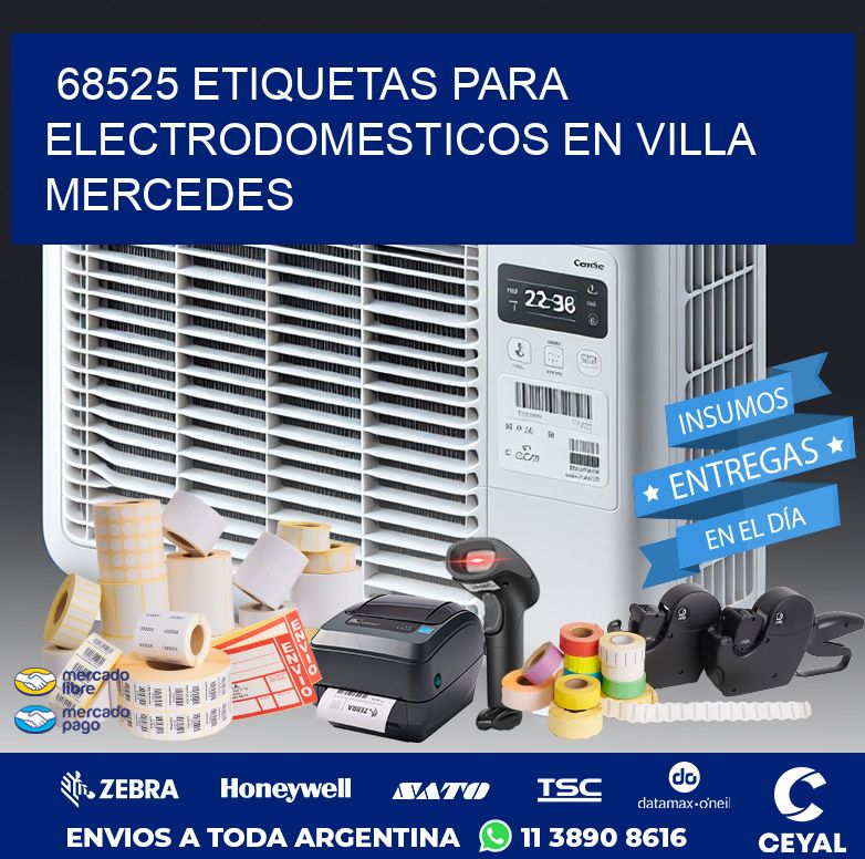 68525 ETIQUETAS PARA ELECTRODOMESTICOS EN VILLA MERCEDES