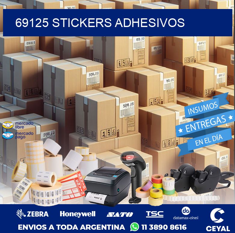 69125 STICKERS ADHESIVOS