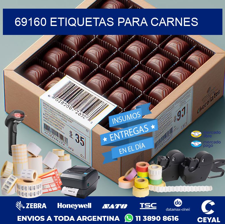 69160 ETIQUETAS PARA CARNES
