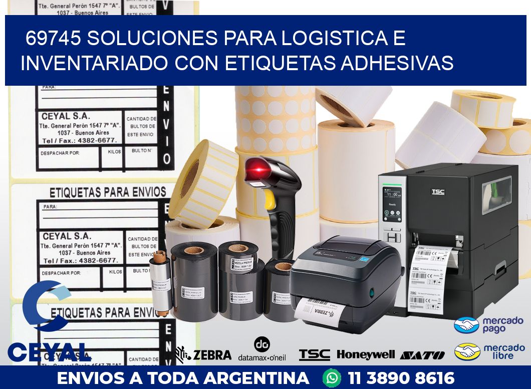 69745 SOLUCIONES PARA LOGISTICA E INVENTARIADO CON ETIQUETAS ADHESIVAS