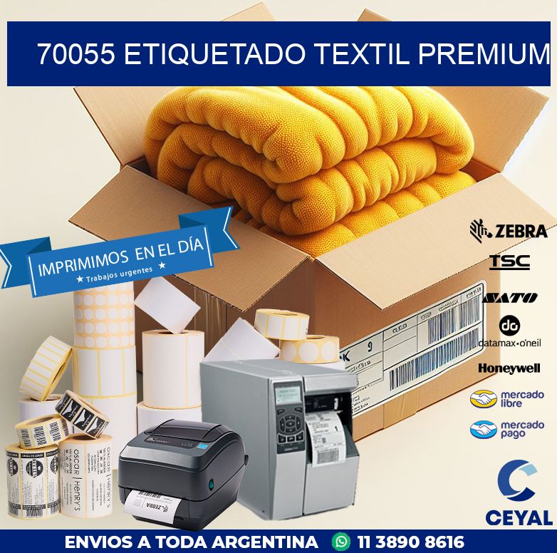 70055 ETIQUETADO TEXTIL PREMIUM