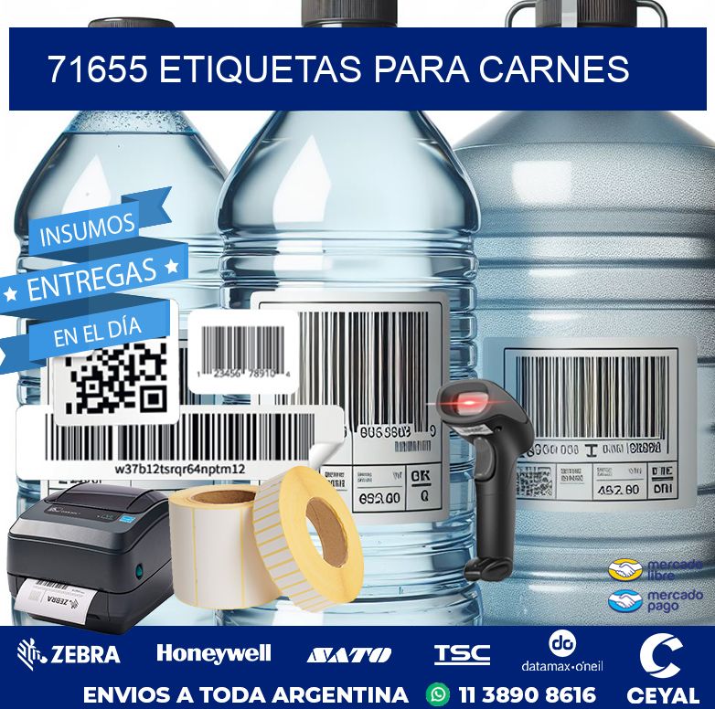 71655 ETIQUETAS PARA CARNES