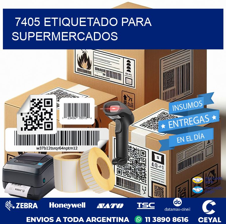 7405 ETIQUETADO PARA SUPERMERCADOS