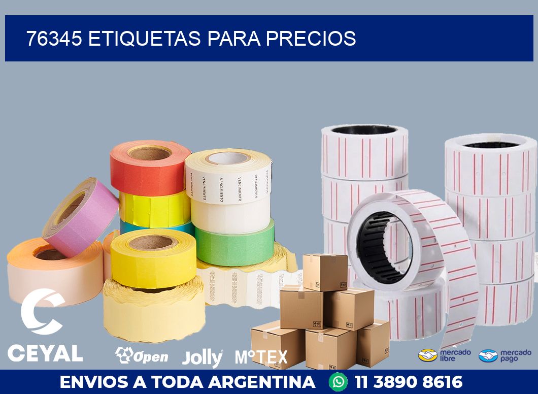 76345 ETIQUETAS PARA PRECIOS
