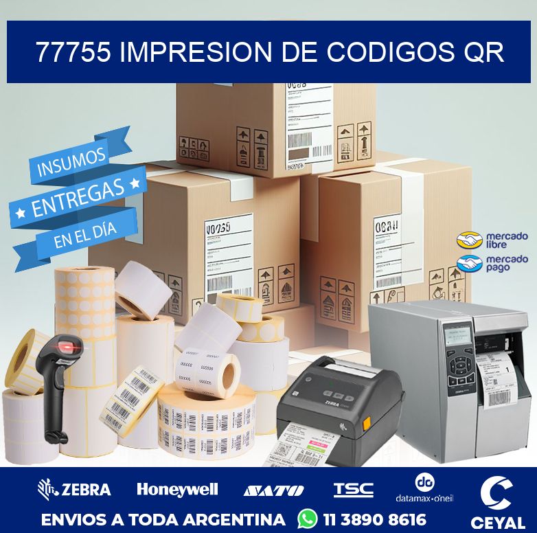 77755 IMPRESION DE CODIGOS QR