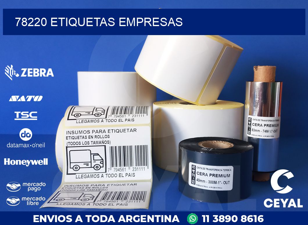 78220 ETIQUETAS EMPRESAS