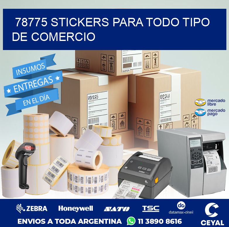 78775 STICKERS PARA TODO TIPO DE COMERCIO