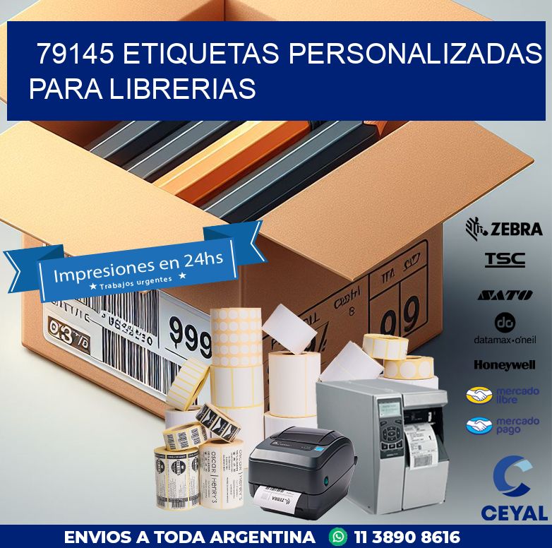 79145 ETIQUETAS PERSONALIZADAS PARA LIBRERIAS