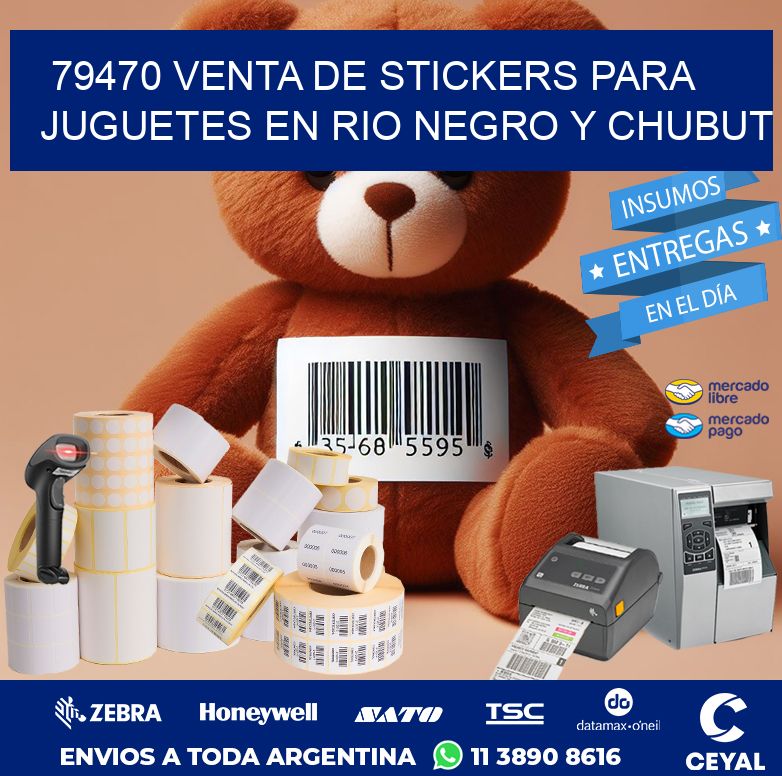79470 VENTA DE STICKERS PARA JUGUETES EN RIO NEGRO Y CHUBUT