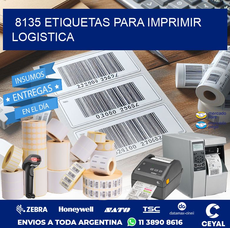 8135 ETIQUETAS PARA IMPRIMIR LOGISTICA