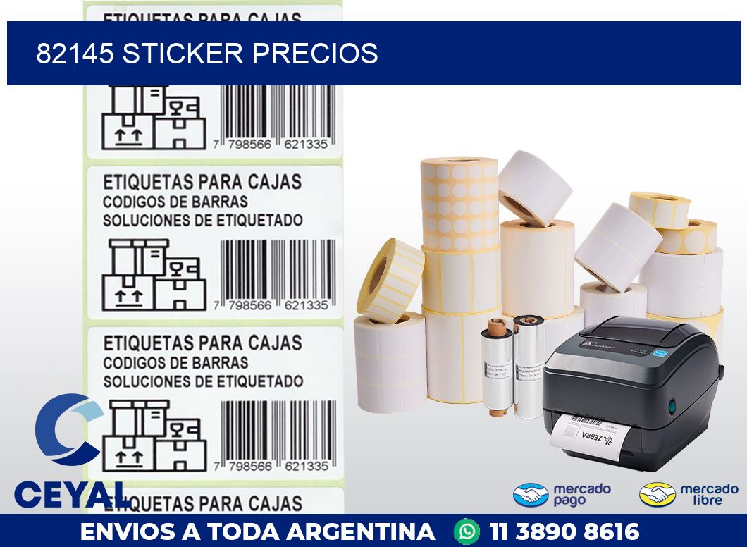 82145 STICKER PRECIOS