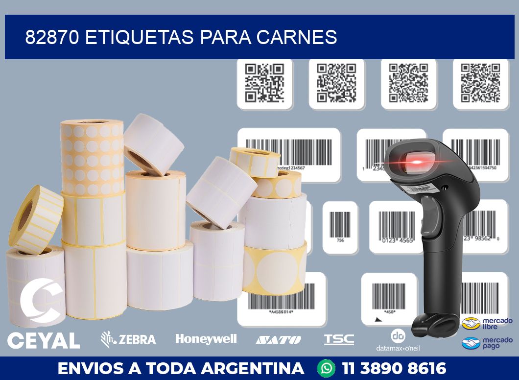 82870 ETIQUETAS PARA CARNES