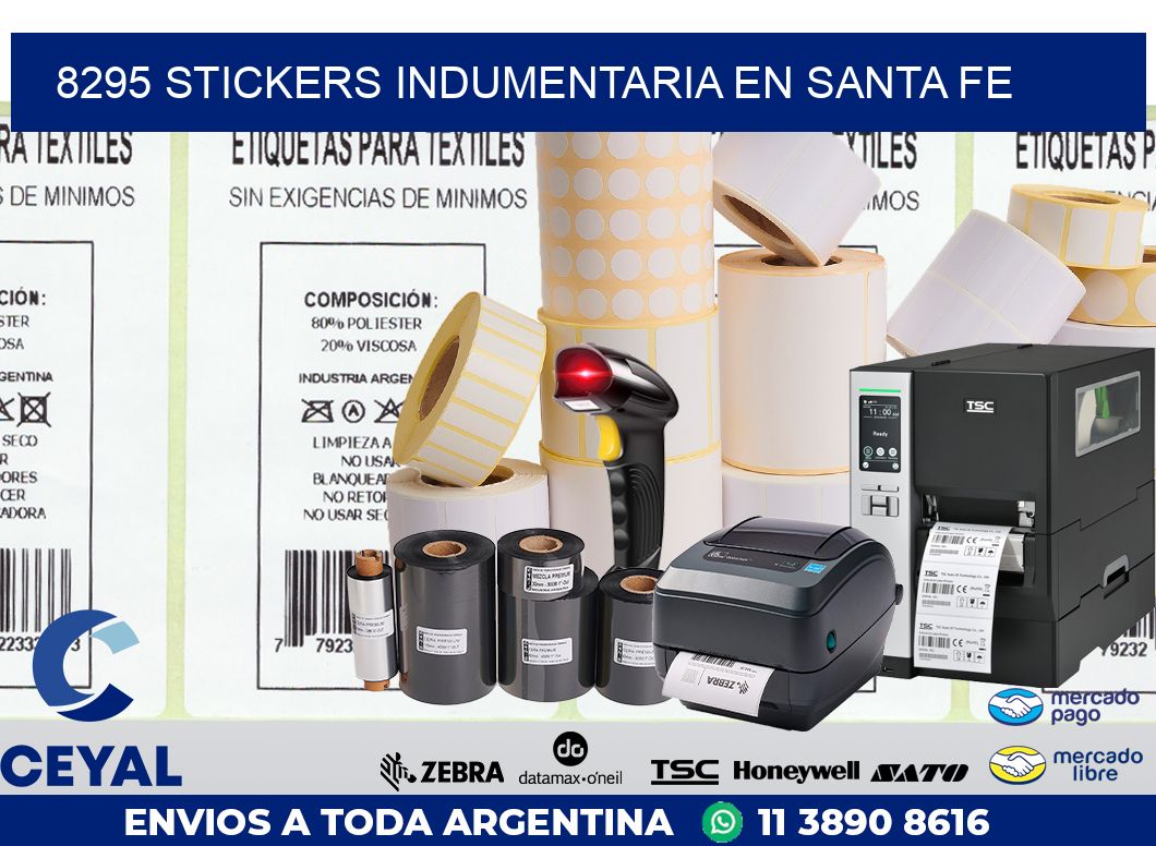 8295 STICKERS INDUMENTARIA EN SANTA FE