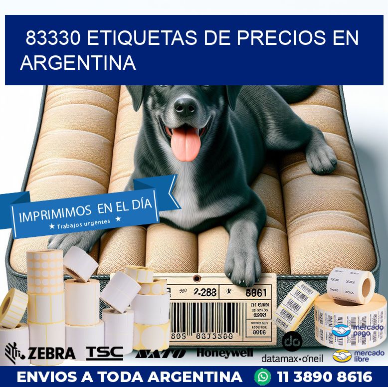 83330 ETIQUETAS DE PRECIOS EN ARGENTINA