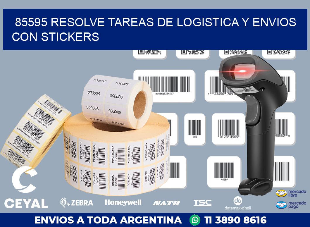 85595 RESOLVE TAREAS DE LOGISTICA Y ENVIOS CON STICKERS