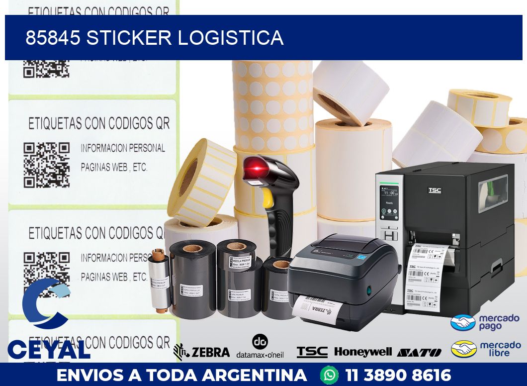 85845 STICKER LOGISTICA